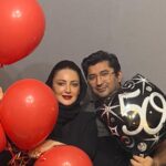 Shila Khodadad Instagram - فرزین با نیم قرن تجریه❤️. عزیزم تولد ۵۰ سالگیت مبارک .🎂