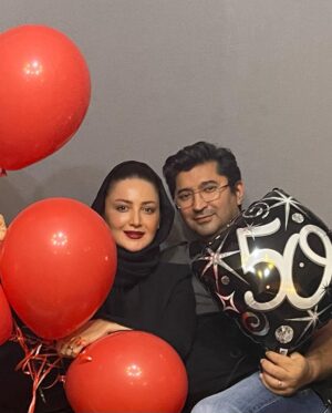 Shila Khodadad Instagram - فرزین با نیم قرن تجریه❤️. عزیزم تولد ۵۰ سالگیت مبارک .🎂