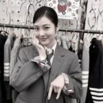 Shin Ye-eun Instagram - Thom Browne has always been my favourite brand! Thank you so much for inviting me:) 🖤🩶♥️ #광고 #thombrowne #thombrowne20