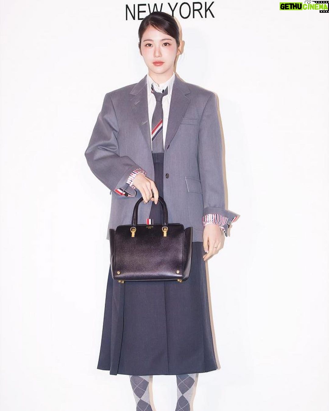 Shin Ye-eun Instagram - #thombrowne #thombrowne20 #광고
