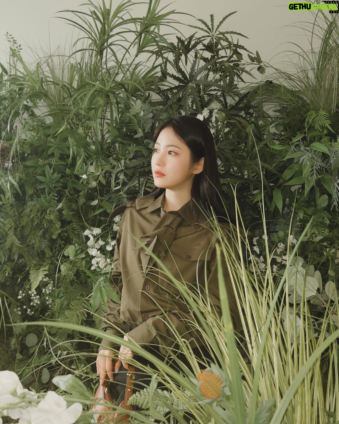 Shin Ye-eun Instagram - 가을이다🍂🌳 @prada #PradaArque #PradaFW23 #ad