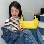 Shin Ye-eun Instagram - 💛💙 @MiuMiu #MiuMiu #MiuMiuMultiPocket