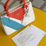 Shin Ye-eun Instagram - 🧡🩵🤍 Our love is White and Orange. Find the color of your love with the new #PradaGalleria @prada #ad