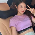Shin Ye-eun Instagram - 💜 #calvinklein