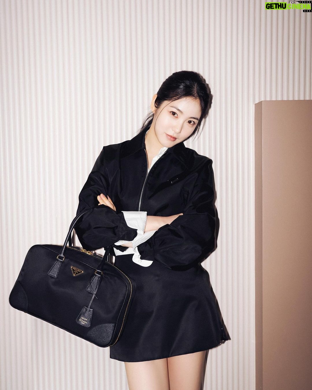 Shin Ye-eun Instagram - Celebrating the new @prada Re-Nylon Bag. #PradaReNylon #광고