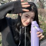 Shin Ye-eun Instagram - 가볍고 예쁜 스탠리💜 #광고 @STANLEY_KOREA #스탠리 #스탠리에어로라이트 #패스트플로우 #스탠리텀블러