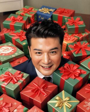 Shindong Instagram - Is this me? Choose a picture that you like and leave a comment. #AI #merrychristmas