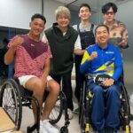 Shingo Katori Instagram - 楽しかった！ 久しぶりに #佐藤友祈 選手に会えた @tomoki_1st 初めて #小田凱人 選手に会えた @tokitooda よしっ 来年はパリに行こう！ #パラリンピック パリ大会だ！ みんな 一緒に #パラスポーツ を応援しましょう！ #TOKYOパラスポーツFORWARD #TOKYOパラスポーツ月間 #Paralympics #稲垣吾郎 #草彅剛 #香取慎吾