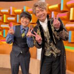 Shingo Katori Instagram - 歌番組出れて嬉しかった #バカリズム さんと話せて嬉しかった #バズリズム ありがとうございました！ 本当は #熊谷ビューティー学院 のポーズで撮りたかったのです。 何故僕はダブルピースをしてしまったのだ。 #ブラッシュアップライフ 最高でした！！