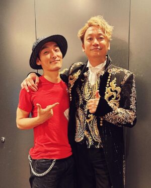 Shingo Katori Instagram - #ぴあアリーナMM でのライブに #つよぽん 観にきてくれました！

#BlackRabbit