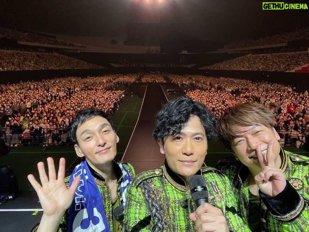 Shingo Katori - 88.1K Likes - #NAKAMAtoMEETING_vol3
ファンミーティングを
東京 #国立代々木競技場第一体育館 で
昨日今日と3公演
歌ったり、踊ったり
借り物競走したり、じゃんけん大会したり
幸せ空間ありがとう
楽しかったよ〜!!!