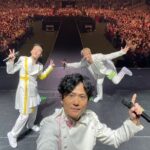 Shingo Katori Instagram - #NAKAMAtoMEETING_vol2 in愛知 日本ガイシホール 二日間3公演とっても楽しい、美味しい、笑顔に包まれた時間でした。ありがとう！ #稲垣吾郎 #草彅剛 #香取慎吾 #新しい地図 次の #NtMv2 は来月ファイナル北海道だぁ！