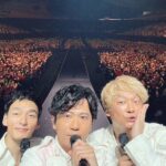 Shingo Katori Instagram - 昨日今日 国立代々木競技場第一体育館でファンミーティング3公演！愛に包まれていて、すごく楽しかった。次は三月福岡に行きます！ #NAKAMAtoMEETING_vol2 #NtMv2 #草彅剛 #稲垣吾郎 #香取慎吾 #新しい地図