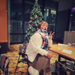Shingo Katori Instagram - #J_O_CAFE #差入れ #アイスコーヒー #クリスマスブレンド #10杯 #購入 #クリスマスツリー #記念写真 #BISTRO_J_O #香取慎吾 #louisvuitton #chanel #gucci #balenciaga #ピース @j_o_friendshop