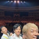 Shingo Katori Instagram - #NAKAMAtoMEETING_vol2 in愛知 日本ガイシホール 二日間3公演とっても楽しい、美味しい、笑顔に包まれた時間でした。ありがとう！ #稲垣吾郎 #草彅剛 #香取慎吾 #新しい地図 次の #NtMv2 は来月ファイナル北海道だぁ！