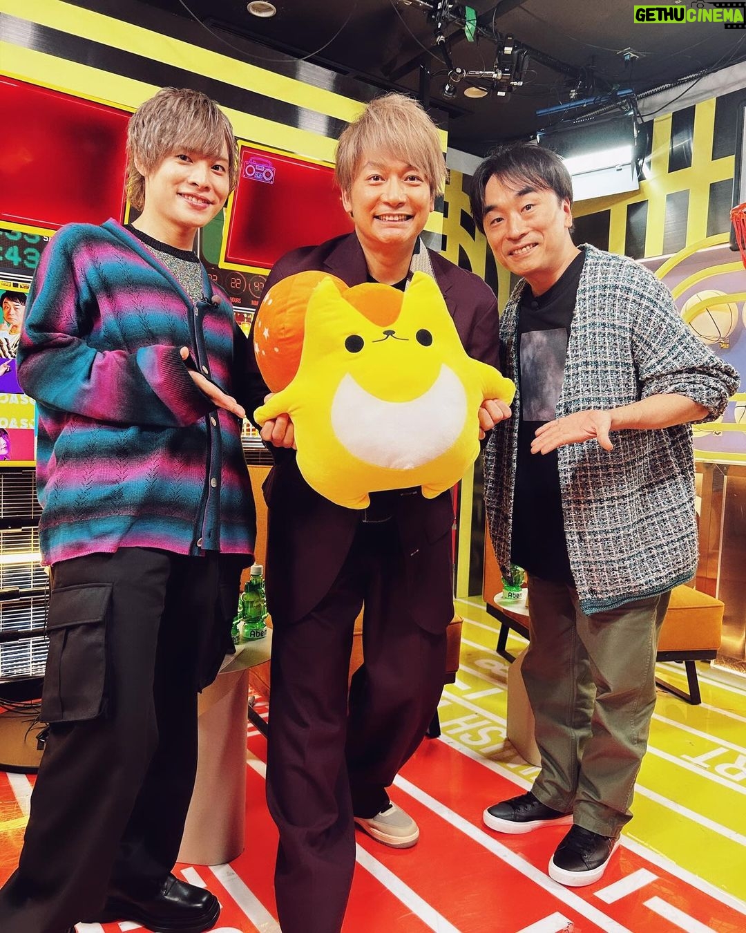 Shingo Katori Instagram - #声優と夜あそび 楽しかったー 僕も最後までいて缶詰食べたかったー また呼んでくださーい #関岡本と夜あそび #ABEMA #11月5日からの #ななにー #もお楽しみにー @sekitomokazu @nobuhiko_cacao #赤ずきんチャチャ #聖闘士星矢
