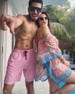 Shiny Doshi Instagram - To the man who makes my world brighter, Happy Birthday love! 🥳 You're the best thing that ever happened to me. May this year bring you boundless joy, incredible achievements, and the fulfillment of all your dreams. You deserve the world, and I'm here cheering you on every step of the way. Love you endlessly! 🎂❤️🌈 #myforever #myworld #myman