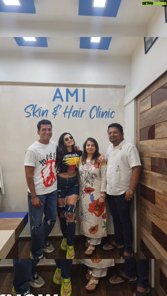 Shiny Doshi Instagram - Today at @amiskinhair Clinic, we decided to show our skin some love this Valentine's Day with the Hollywood Laser Peel recommended by Dr. Paridhi Talsera. @drparidhitalesra The results? Fresh, radiant skin! Highly recommend paying her a visit and trying it out for yourself. #skintreatment #valentineday (Skin care, carbon peel, cosmetic peel, laser peel,mumbai)