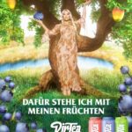 Shirin David Instagram - dafür stehe ich mit meinen früchten 😌 @dirtea klingt zweideutig, schmeckt eindeutig 💦 🍑🫐🥭 meine neue @dirtea kampagne hängt ab sofort überall in deutschland 🥹💘 wer von euch hat sie schon entdeckt? 👀 es ist offiziell eistee season peoplez also markiert @dirtea und mich unbedingt in euren storys hier auf insta und ich reposte euch 🔥 und ein dickes dankeschön an mein all time fave creative team 🫶🏼 producer & creative @shirindavid stylist & wording @pativalpati layout & creative @mdossantos make up @shirindavid hair stylist @diegofraile_ hair styling assistant @y.masa0711 photos @hendrikgergen photo assistant @patrickimbacher slogan www.dundp.com post production @mostmagic retusche @studioignatov behind the scenes phots & videos @anton dress @acnestudios