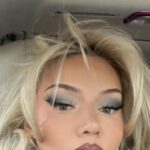 Shirin David Instagram - a week of looks 🎧👩🏼‍💻💅🏼🕷️👚✨