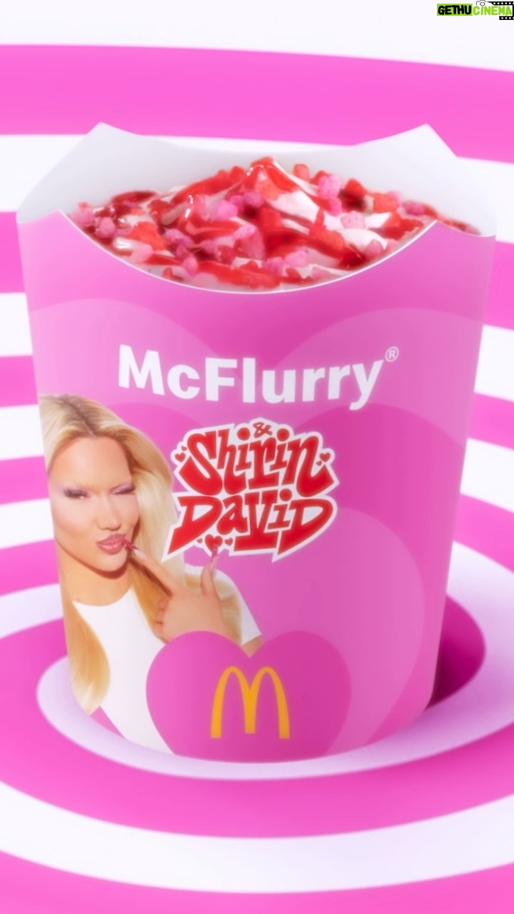 Shirin David Instagram - Wer hat schon den neuen Mc Flurry Shirin probiert? 👀🍦🍓