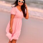 Shiva Jyothi Instagram - A Good Life Need Some Bad Days Too❤️ #chiralabeach ❤️ . . . . . . #newpost #instagram #jyothakka #shivajyothi #chiralabeach #beachvibes