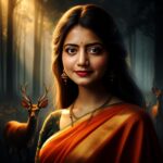 Shiva Jyothi Instagram - #sita❤️❤️❤️❤️ Pics @manwithai #newpost #instagram #instagood #shivajyothi #jyothakka #sita #rama #aiart #ai