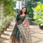 Shiva Jyothi Instagram - It's okay to be sad after making the right decision. Outfit by @kvs_shopping ❤️ #jyothakka #shivajyothi # newpost #instgram #instagood