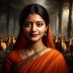 Shiva Jyothi Instagram - #sita❤️❤️❤️❤️ Pics @manwithai #newpost #instagram #instagood #shivajyothi #jyothakka #sita #rama #aiart #ai