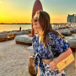 Shivaleeka Oberoi Instagram – Today’s forecast! 🌞🌊🍉 Palm Jumeirah