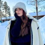 Shivaleeka Oberoi Instagram – Snow bunny 🐰❄️ Lapland, Arctic Circle