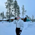 Shivaleeka Oberoi Instagram – Icy 🧊🩵
#MondayBlues 🥶 Kakslauttanen