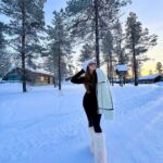 Shivaleeka Oberoi Instagram – Snow bunny 🐰❄️ Lapland, Arctic Circle