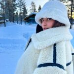 Shivaleeka Oberoi Instagram – Snow bunny 🐰❄️ Lapland, Arctic Circle