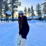 Shivaleeka Oberoi Instagram - Snow bunny 🐰❄️ Lapland, Arctic Circle