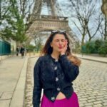 Shivaleeka Oberoi Instagram - Bonjour, Paris! 💕 Eiffel Tower, Paris, France