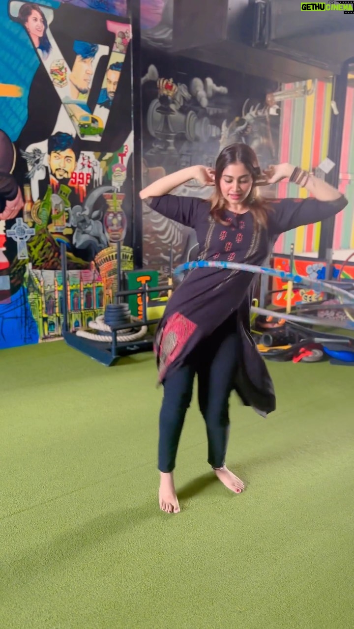 Shivani Narayanan Instagram - Hoola hoop time 🤷♀️😉