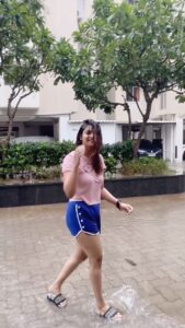 Shivani Narayanan Instagram - 🧸🌧️ #chennairains