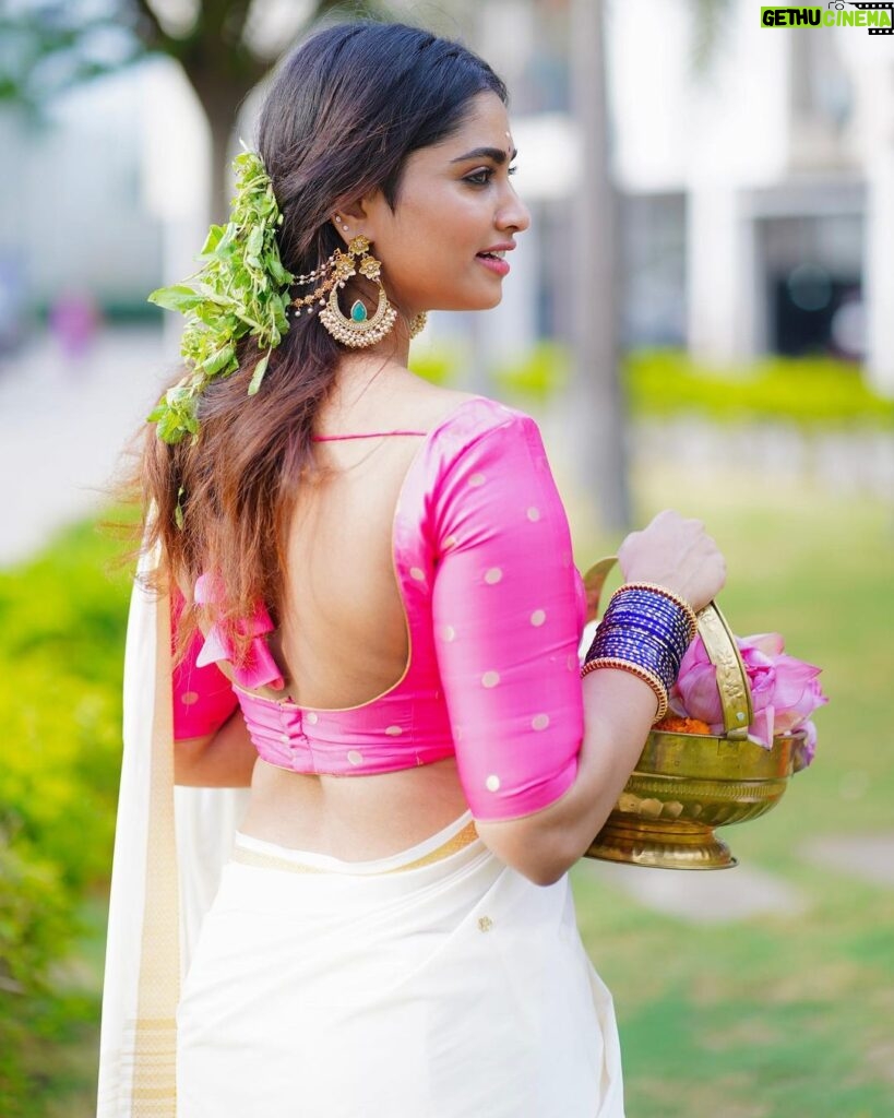 Shivani Narayanan Instagram - Welcoming Onam 🌸🌼🌺🪷