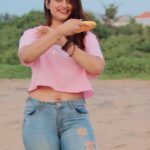 Shivani Narayanan Instagram - Frisbee Fun 🤩 #comeletsplayfrisbee Any frisbee lovers ?😉