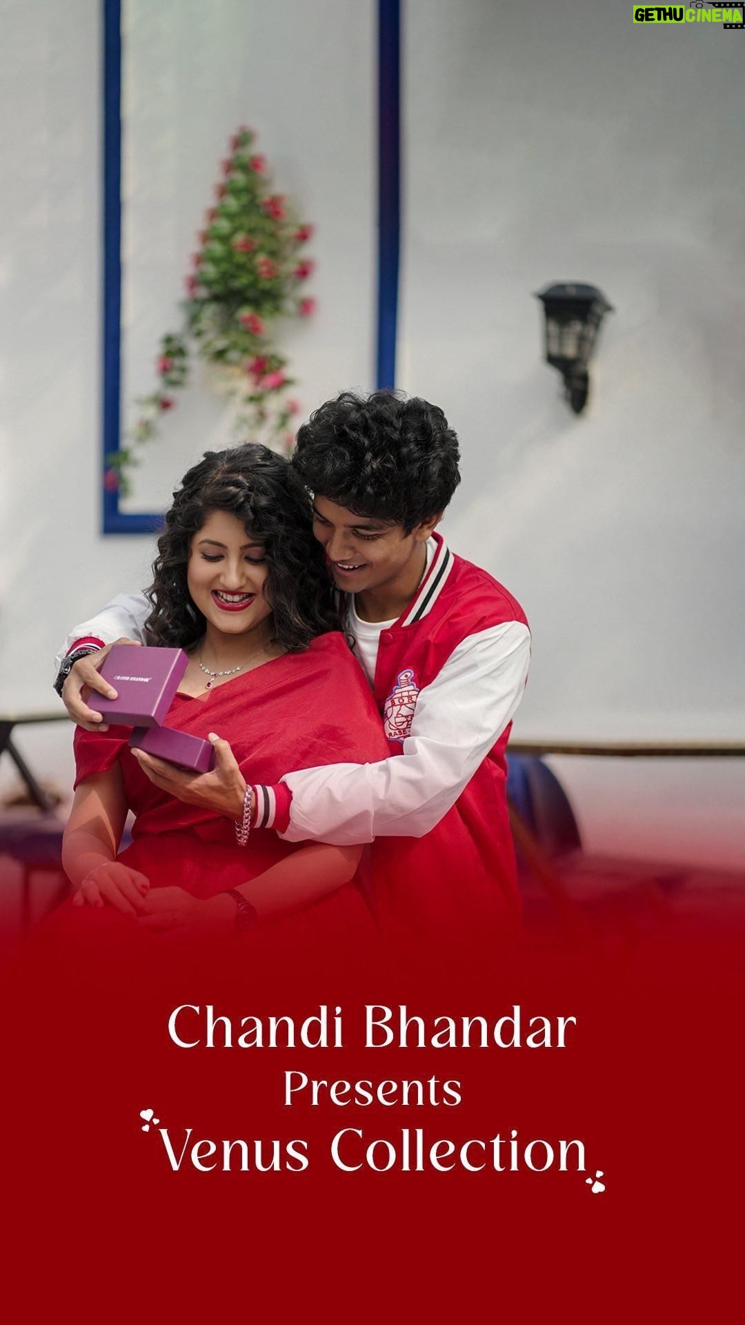 Shivani Sangita Instagram - Will you be my valentine? πβ¨ This February Check out the stunning accessories from Chandi Bhandarβs exclusive Venus Collection and surprise your loved ones with a precious gift. Plus, Enjoy a flat 10% off on making charges on sterling jewellery!π. Also, Create your own reel featuring our Valentineβs Anthem by Chandi Bhandar and get a chance to be featured on our page. Sivani in @soulbyindian Get to your nearest store available at: π Berhampur Dharmanagar π Bhubaneswar Sahid Nagar π Bhubaneswar Janpath Road near Sriya Square π Bhubaneswar Patia π Cuttack Cantonment Road π Rourkela Udit Nagar π Angul Amalapada π Jajpur Road Radhanathan Marg π Bhubaneswar Soubhagynagar, Baramunda, Plot No. 1481/2355/3182 π Rasulgarh, ODYSSA BUSINESS CENTRE, Plot No. 30, 30/982, Unit 12, NH-5, Bomikhal π Balasore Unit - 8, Bidyut Marg, OT Road #GiftaChandiBhandar #ValentinesDaySpecial #ChandiBhandar #LoveIsInTheAir #ChandiBhandar #FriendshipBond #SilverJewellery #GlamourousPieces #AccessorizeInStyle #SparkleAndShine #Amogh #SilverLove #WeddingJourney #ChandiBhandar #Venus Bhubaneswar, India