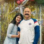 Shivani Sangita Instagram - My birthday boy 🥰❤️ Happy Birthday Papaaaaa