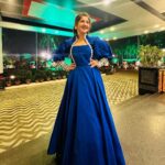Shivani Sangita Instagram - This one’s for all those who loved Nidra in Malyagiri:- Best Actress ✨Thank you to all of you and my entire team of #malyagiri 😇❤️ And a special shoutout to @rameshbarikofficial for arranging this grand Award Show in Dubai for the very first time 😍 Wearing @chicvogueofficial 💙 Dubai, United Arab Emirates