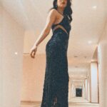 Shraddha Das Instagram - 🗝️🔏 Gown : @majesticbyjapnah Styling : @baharberii Make up : @hareshwarp Hair : @arbazshaikh6210 Jewellery : @the_jewel_gallery Radisson Blu Plaza Hotel Hyderabad Banjara Hills