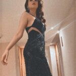 Shraddha Das Instagram - 🗝️🔏 Gown : @majesticbyjapnah Styling : @baharberii Make up : @hareshwarp Hair : @arbazshaikh6210 Jewellery : @the_jewel_gallery Radisson Blu Plaza Hotel Hyderabad Banjara Hills