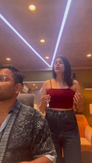 Shraddha Das Instagram - How can someone sing so beautifully like this ?! @nehabhasin4u ❤️ You are a true rock star for me and @thisisdsp the OG 😎

@haroonakhtarmusic