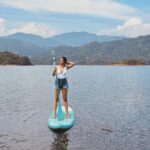 Shraddha Das Instagram – Tried Paddleboarding for the first time 🚣‍♀️🌝
Balance is key this birthday 😉
📸 @_achuth_ @naadpriya Rukgala Retreat