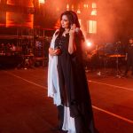 Shreya Ghoshal Instagram - What mad fun at the Engifest of Delhi Technological University #DTU @utkarshwankhedeofficial_ joined us for this amazing concert! Outfit: @sionnahpretcouture Earrings: @koharbykanika Kadas & Rings: @sangeetaboochra Stylist: @stylebysaachivj Styling team: @sanzimehta777 @styledbynikinagda Styling intern: @muskaanparakh 📸 @enoch.rodrigues Big love to @spectal.management @btosproductions
