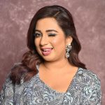 Shreya Ghoshal Instagram - 😜 Outfit: @clothezology_by_aastha Jewellery: @aquamarine_jewellery Stylist: @stylebysaachivj Styling Team: @styledbynikinagda @sanzimehta777 Styling intern: @muskaanparakh Photographer: @ashish_ojha_photography