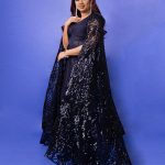 Shreya Ghoshal Instagram - Gustakhiyan maaf ho Outfit: @achinbindlishofficial Earrings & Kadas: @adan_creation_ Ring: @aquamarine_jewellery Stylist: @stylebysaachivj Styling team: @sanzimehta777 @nehha_o MUA: @tessiequiney Hair: @maggie_hairstylists1989 Photographer: @harshphotography11